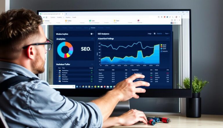 Fensterbauer bei der Arbeit mit SEO für Fensterbauer Optimierung im Fokus
