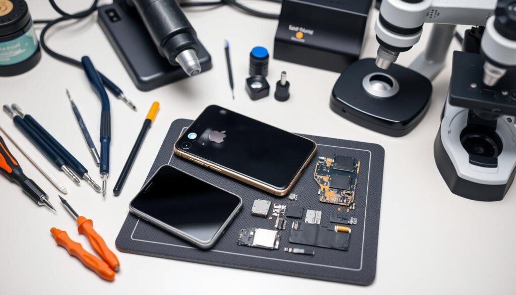Werkzeuge und Ausrüstung für professionelle Handy Reparatur Werkzeuge und Ausrüstung für professionelle Handy Reparatur