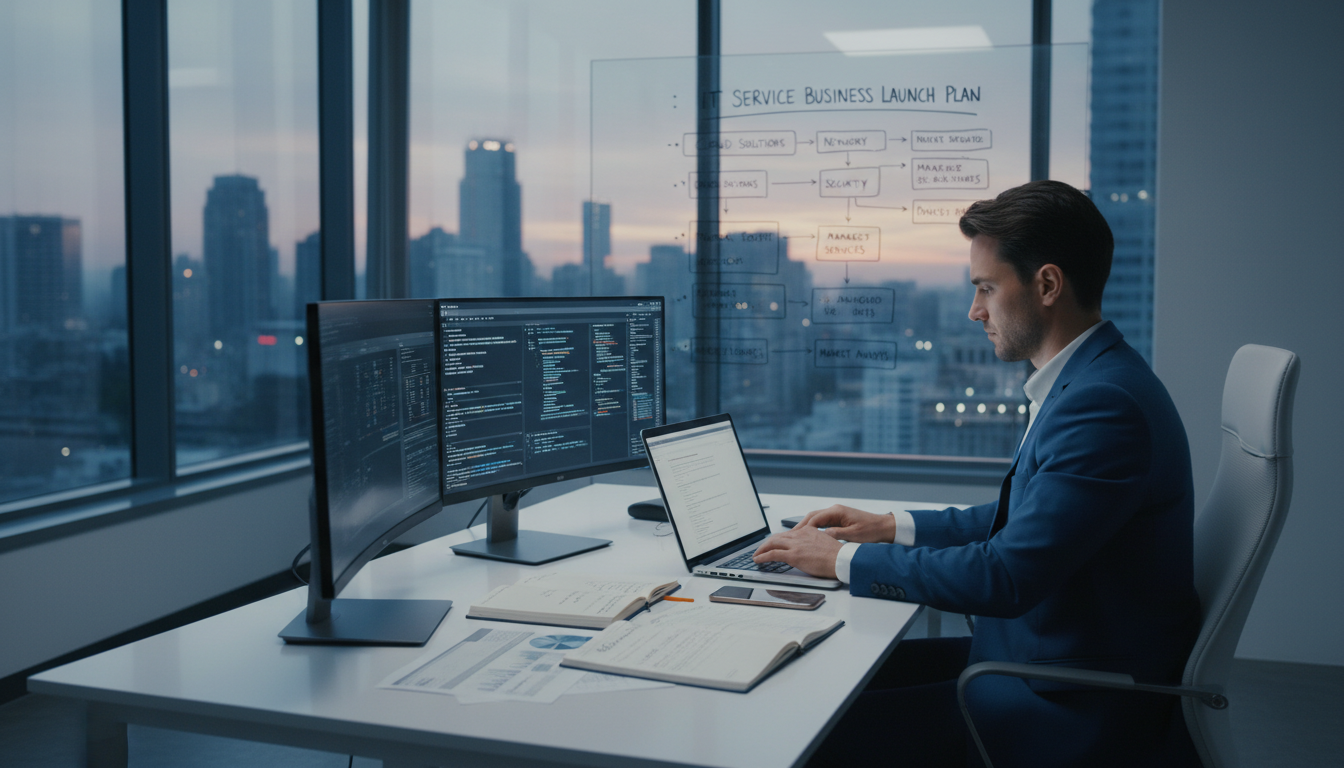 IT Service selbständig machen